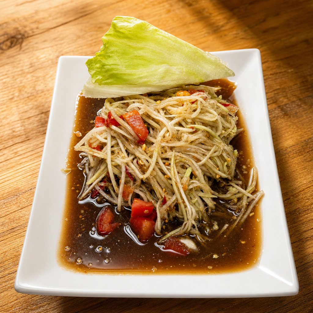 Papaya Salad Only.
