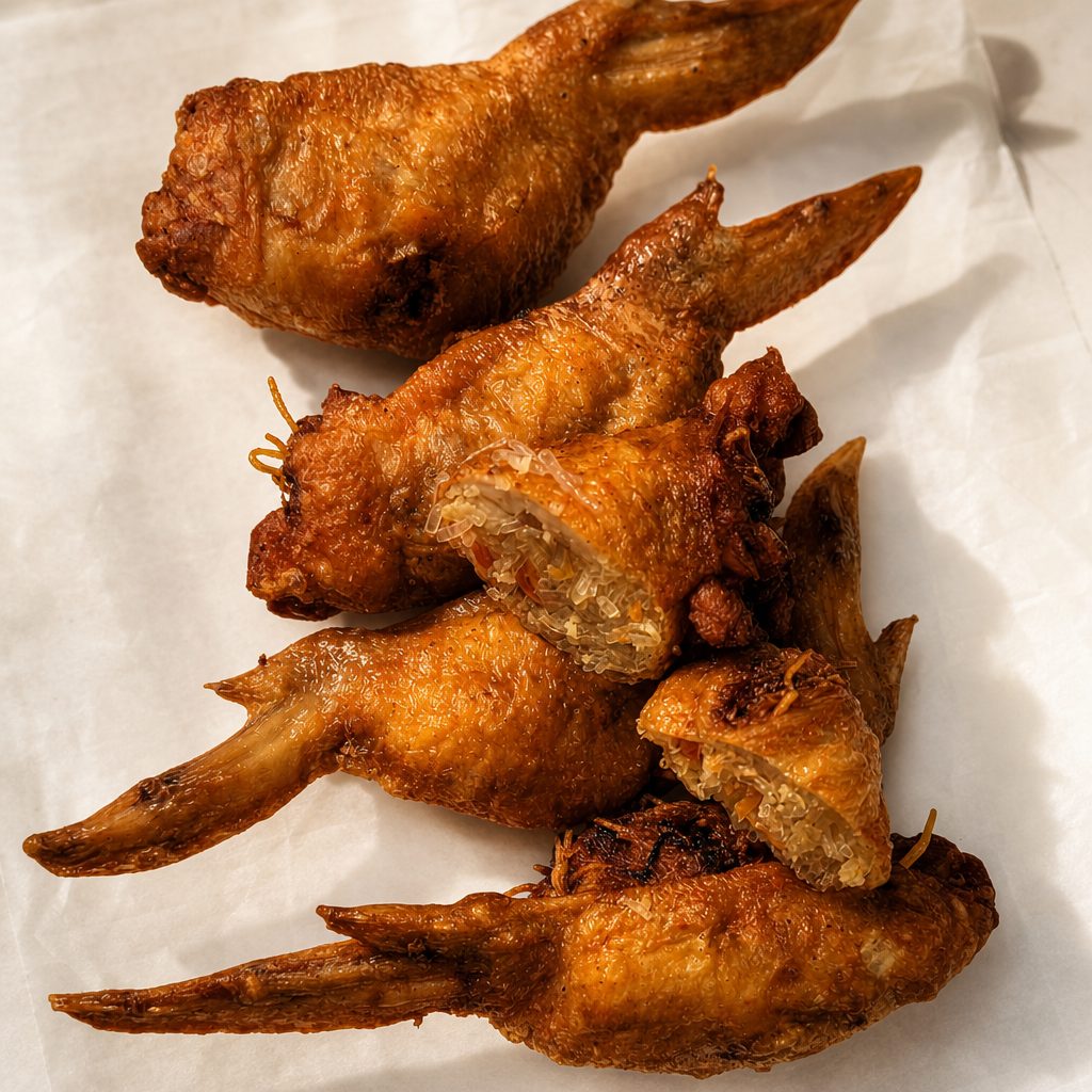 Stuffed Chicken Wing Only.
