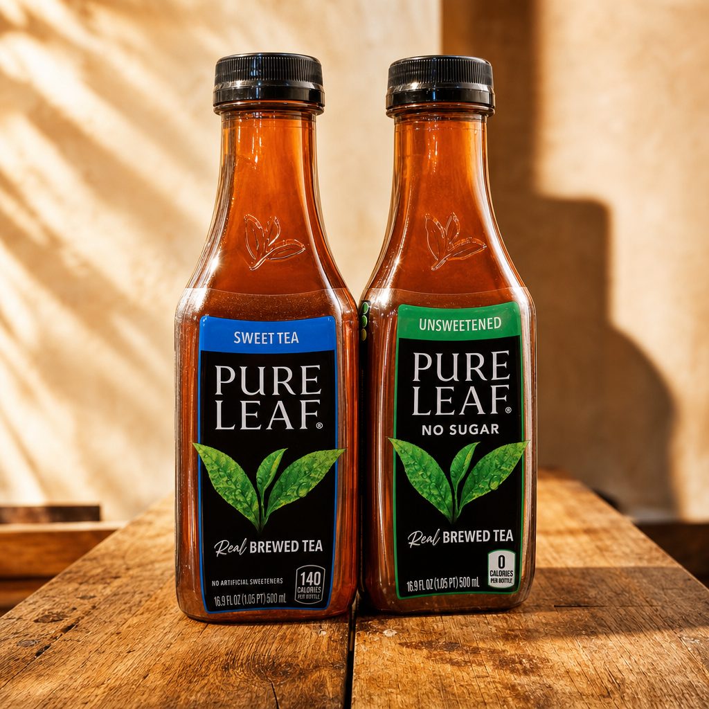 Sweetened & Unsweetened Tea.